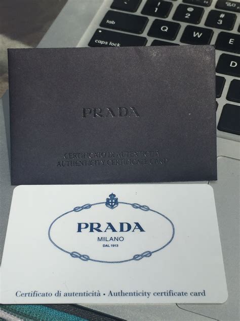 prada bag fake|prada authenticity card.